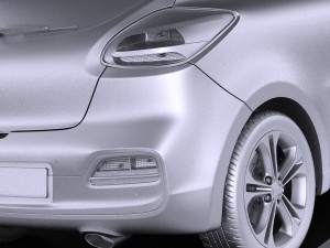 Kia Pro Ceed 2017 vray 3Dモデル