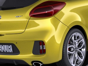 Kia Pro Ceed GT 2017 vray Modelo 3D
