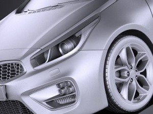 Kia Pro Ceed GT 2017 vray Modelo 3D