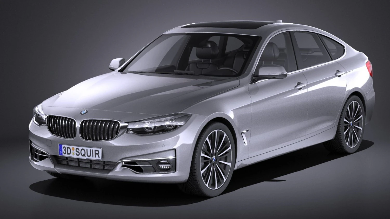 bmw3gtf34 2017 Modello 3D .c4d .max .obj .3ds .fbx .stl .blend 