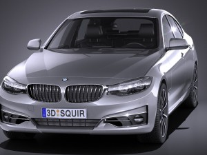 bmw 3 gt f34 2017 Model 3D