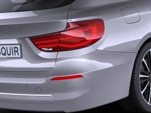 bmw 3 gt f34 2017 Model 3D