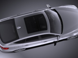 bmw 3 gt f34 2017 Model 3D