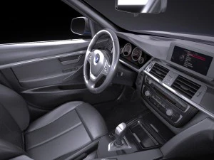 bmw3gtf34 2017 Modello 3D