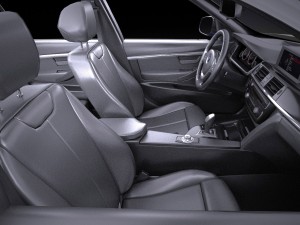 bmw 3 gt f34 2017 Model 3D