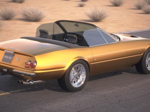 Ferrari Daytona Spider 1968-1973 3D Model