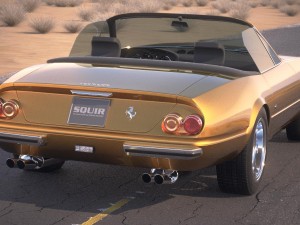 Ferrari Daytona Spider 1968-1973 3D Model