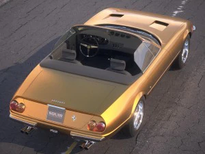 Ferrari Daytona Spider 1968-1973 3D Model