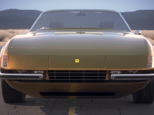 Ferrari Daytona Spider 1968-1973 3D Model