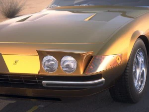 Ferrari Daytona Spider 1968-1973 3D Model