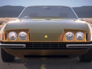 Ferrari Daytona Spider 1968-1973 3D Model