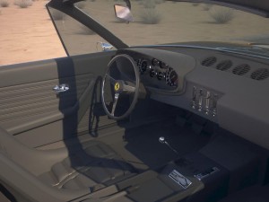 Ferrari Daytona Spider 1968-1973 3D Model