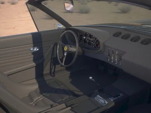 Ferrari Daytona Spider 1968-1973 3D Model