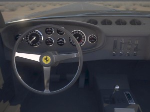 Ferrari Daytona Spider 1968-1973 3D Model