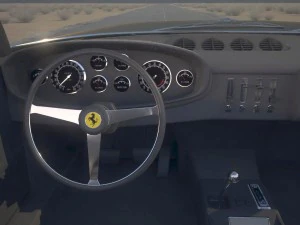 Ferrari Daytona Spider 1968-1973 3D Model