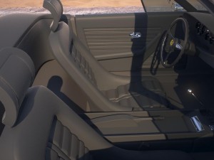 Ferrari Daytona Spider 1968-1973 3D Model