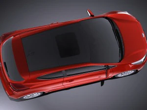 Kia Pro Ceed GT-line 2017 vray 3D Model