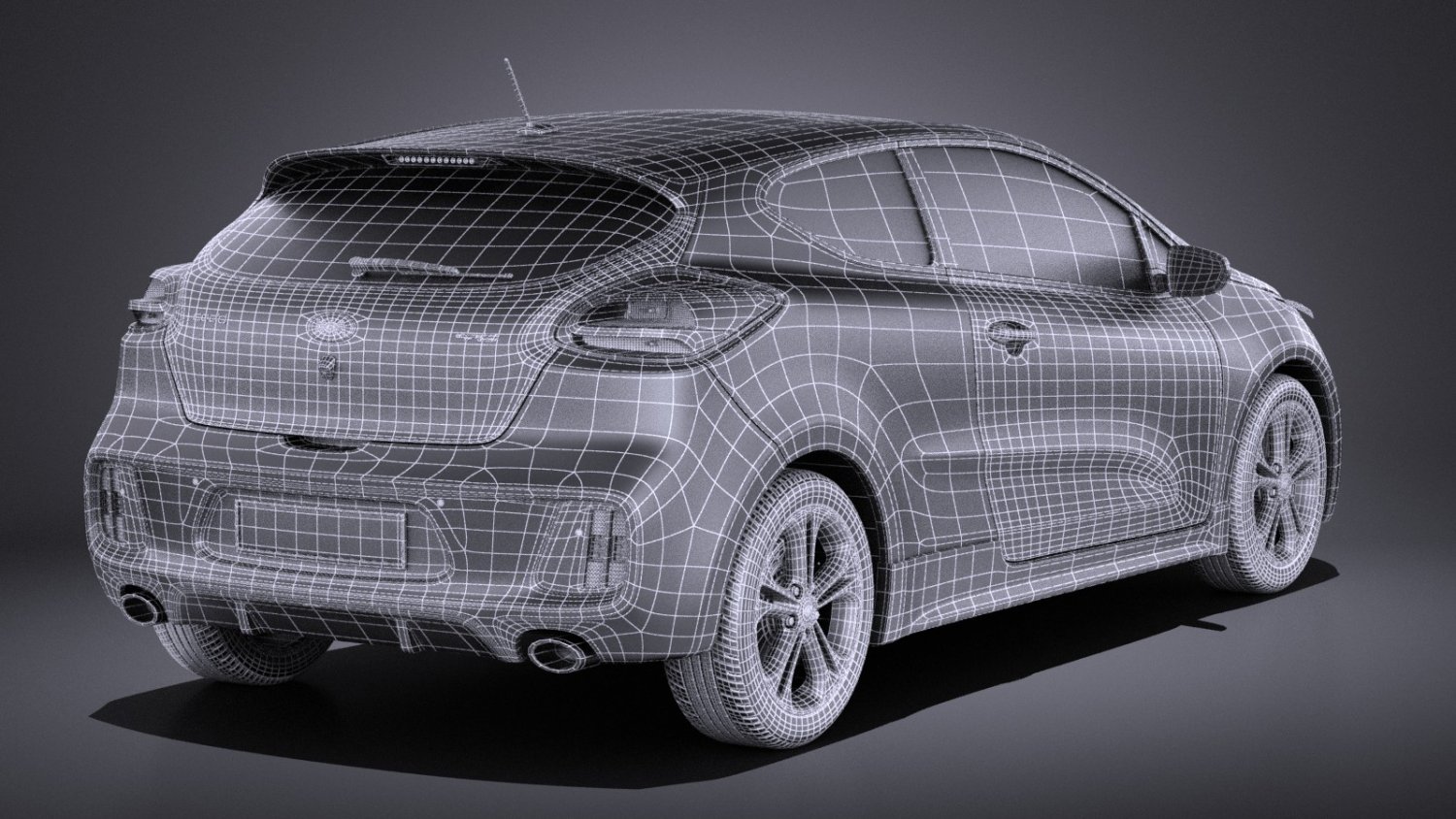 Kia Pro Ceed Gt Line 17 Vray 3d Model In Compact Cars 3dexport