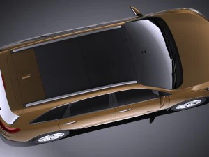 Kia Sorento 2017 vray 3D Model