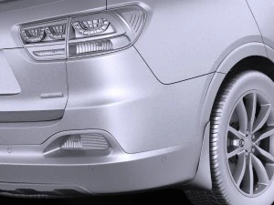 Kia Sorento 2017 vray 3D Model