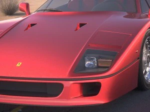 Ferrari f40 1987 3D Model