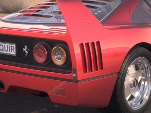 Ferrari f40 1987 3D 모델