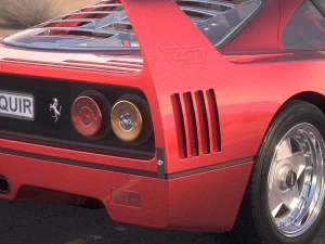 Ferrari f40 1987 3D Model