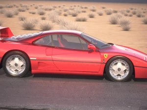 Ferrari f40 1987 3D Model