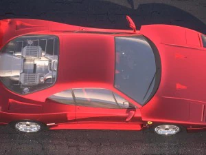 Ferrari f40 1987 3D Model