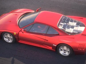 Ferrari f40 1987 3D Model