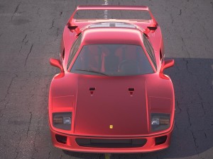 Ferrari f40 1987 3D 모델