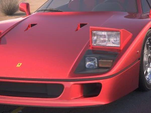 Ferrari f40 1987 3D Model