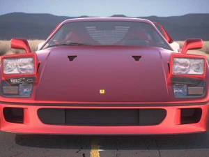 Ferrari f40 1987 3D Model