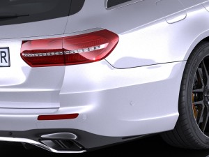 Mercedes-Benz E63 AMG Estate 2017 Modèle 3D