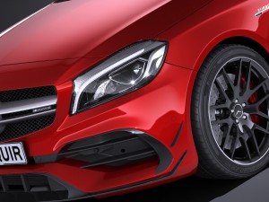 Mercedes-Benz A45 AMG 2017 3Dモデル
