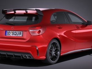 Mercedes-Benz A45 AMG 2017 3Dモデル