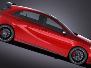 Mercedes-Benz A45 AMG 2017 3Dモデル