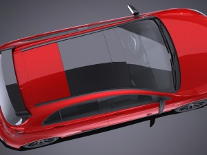Mercedes-Benz A45 AMG 2017 3Dモデル