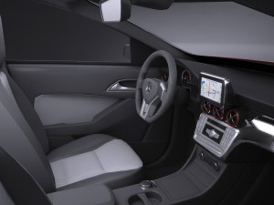 Mercedes-Benz A45 AMG 2017 3Dモデル
