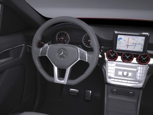 Mercedes-Benz A45 AMG 2017 3Dモデル