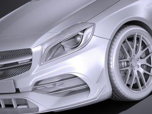 Mercedes-Benz A45 AMG 2017 3Dモデル