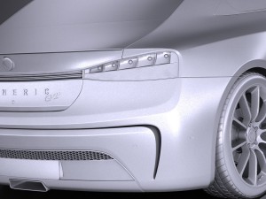 Generic Coupe GT 2017 Model 3D