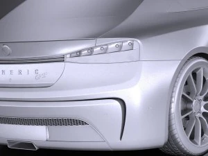 Generic Coupe GT 2017 3D Model