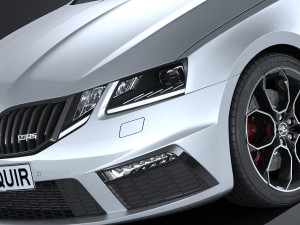 Skoda Octavia RS 2017 3D मॉडल