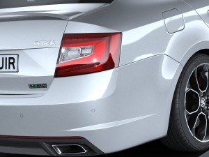 Skoda Octavia RS 2017 3D मॉडल