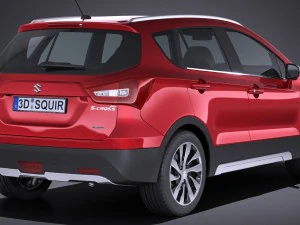 Suzuki SX4 S-Cross 2017 3D Model