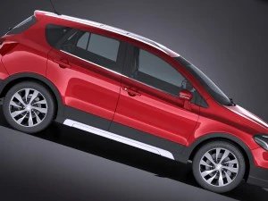 Suzuki SX4 S-Cross 2017 3D Model