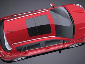 Suzuki SX4 S-Cross 2017 3D Model