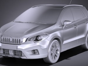 Suzuki SX4 S-Cross 2017 Modèle 3D