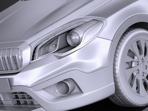 Suzuki SX4 S-Cross 2017 Modèle 3D